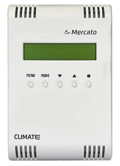 MDR-PRO | MERCATO | Display remoto para linha ClimatePRO com sensor de temperatura incorporado