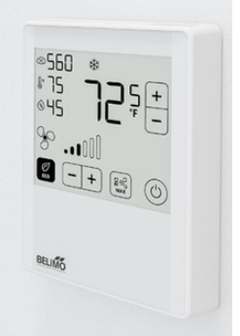 22RT-5900D | BELIMO | Sensor de ambiente Temperatura ativo, Comunicação em campo próximo, 0...5 V, 0...10 V, 2...10 V, MP-Bus, Display de toque ePaper - comprar online