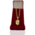 Corrente Sulplics Italiana 4 mm Pingente Face De Cristo Banhado Ouro 18k - comprar online