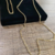 Corrente Masculina Cadeado Infantil e Adulto 2mm + Pingente São Jorge Arco Banhado Ouro 18k - Meu Estilo Joias