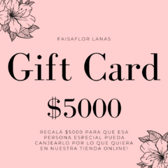 Gift Card $5000