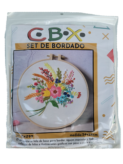 Kit de Bordado Para Principiantes CBX 24cm