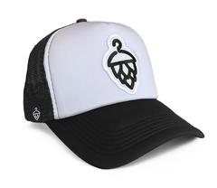 Gorra Trucker Negra y Blanca - Look And Beer