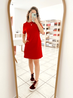 T-dress Basic Red - loja online