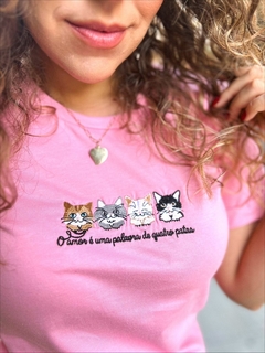 Imagem do Camiseta felina