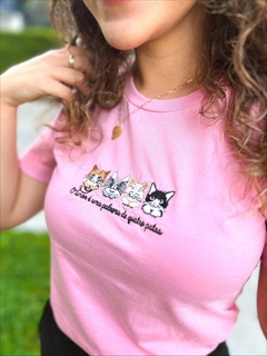 Camiseta felina