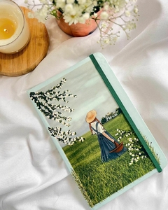 Caderninho Anne de Green Gables - Pautado, capa dura, 80 folhas