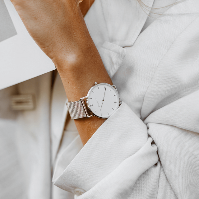 Relojes color plata hotsell