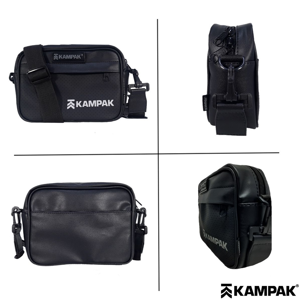 Bandolera Hombre Kampak Mk02 Mariconera Cuero Cruzada