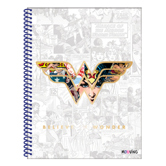 MOOVING CUADERNO UNIVERSITARIO WONDER WOMAN