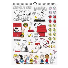 MOOVING CALENDARIO 2025 SNOOPY 40 X 30 - TIENDA OLAZABAL LIBRERIA INTEGRAL