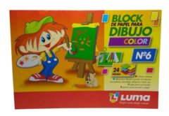 LUMA BLOCK DE DIBUJO Nª6 COLOR ( 67120 )