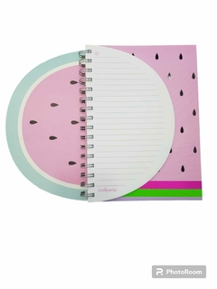 MOOVING CUADERNO A5 RAYADO QUITAPESARES SANDIA - comprar online