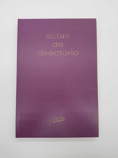RAB LIBRO DE ACTAS DE DIRECTORIO 200 PAG. - COD. 2312 ( 45281 )