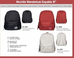 TALBOT MOCHILA WANDERLUST 16 " - tienda online