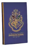 Block De Notas 120hjs Harry Potter - Maw Mooving Color Azul y dorado