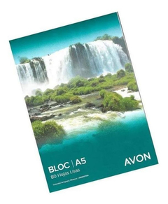 AVON BLOCK ANOTADOR A5 LISO ( 41862 )