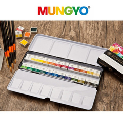 ACUARELAS PROFESIONALES MUNGYO X 24 COLORES ( 320740 ) - TIENDA OLAZABAL LIBRERIA INTEGRAL