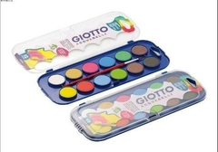 GIOTTO ACUARELAS X 12 COLORES + PINCEL - comprar online