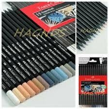 FABER CASTELL LAPICES SUPER SOFT COLORES NEUTROS X 15 UNID. - comprar online