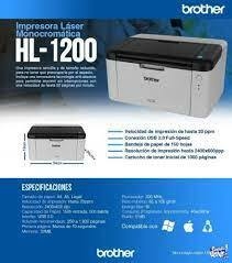 BROTHER IMPRESORA LASER HL1200 - TIENDA OLAZABAL LIBRERIA INTEGRAL