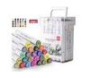 DELI MARCADORES ARTIST MARKER DOBLE PUNTAS X 24 COLORES