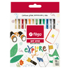 FILGO ROLLER GEL POP EXPLORER X 12 COLORES ( 334923 )