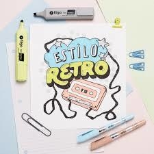 FILGO RESALTADOR TEXT RETRO X 4 COLORES - comprar online