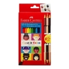 FABER CASTELL LAPICES CARAS & CORES X 12 + 3