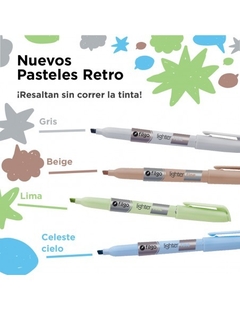 FILGO RESALTADORES LIGHTER FINE RETROS X 4 COLORES ( 325771 ) - comprar online