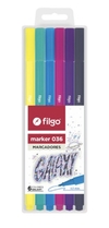 FILGO MARCADORES 036 GALAXY X 6 COLORES 1.0 MM ( 326427 )