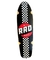 Tabla Skate Cruiser Mini longboard Rad Checker stripe