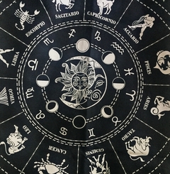 8PAÑO DE TAROT RUEDA ASTROLOGICA - comprar online