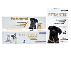 Antiparasitario Interno Suspensión Oral Petsantel X 10 ml