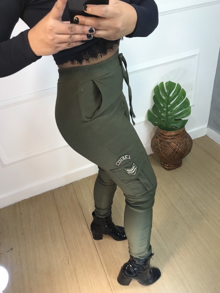 Calça jogger militar