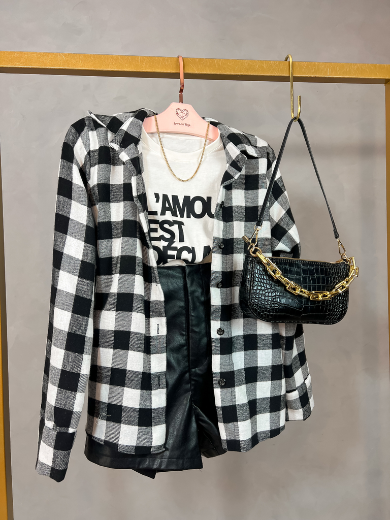 Conjunto xadrez top  Roupas iguais, Looks, Roupas