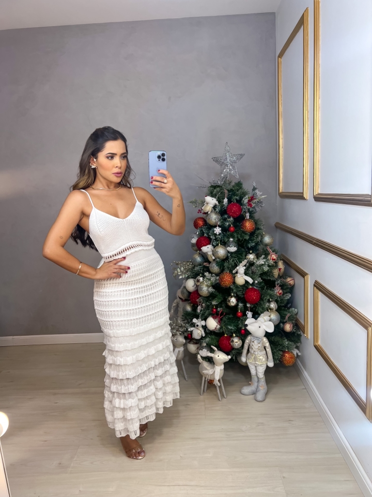 Vestido escama de sereia 2025