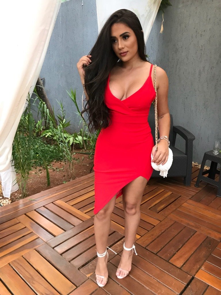 Vestido Las vegas- vermelho - Buy in Amor de Peça