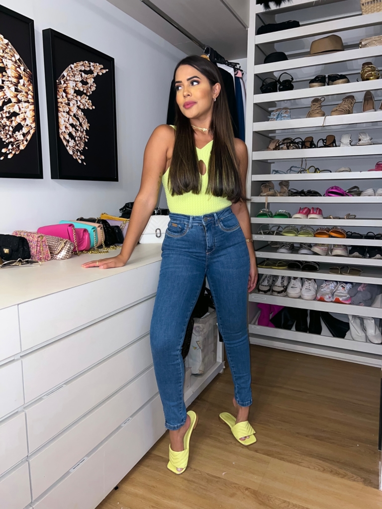 Calça jeans cheap lavagem