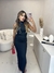 Vestido midi regata franzido com fenda - preto - loja online