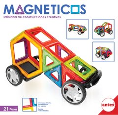 1263 - Magneticos 21 piezas auto