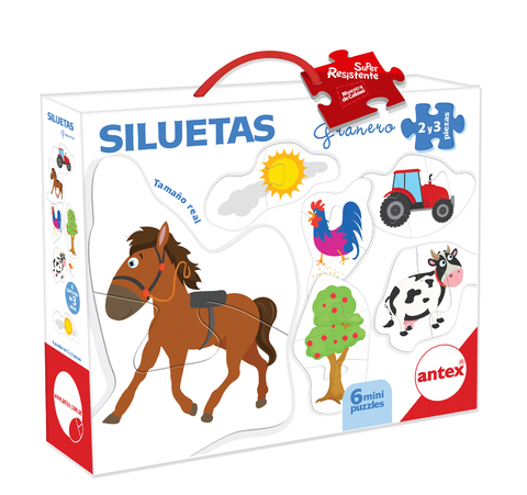 3028 - Puzzle Siluetas Granero