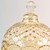 Pote Potiche Ambar Pineapple 15x11x11cm Vidro Cristal - comprar online