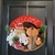 Guirlanda de Natal Papai Noel E Rena 35x8cm Feliz Natal - loja online