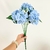 Hortênsia Azul Buquê 48x22cm Toque Real Planta Artificial - loja online