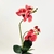 Orquídea Vermelha 3D 47x14x10cm Planta Artificial Toque Real na internet