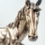 Cavalo Decorativo Bronze 27x29x7cm Escultura Pet Decor