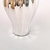 Vaso Prata 12x6x6cm Risque Cerâmica Vasinho Decoração - loja online