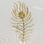 Folhagem Dourada Planta Enfeite Decorativo Natal 35x15cm na internet
