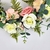 Guirlanda Floral Rosa E Branca 63x61x10cm Exclusivo - Inigual Decor